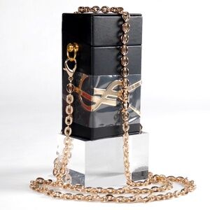 YSL Yves Saint Laurent Box Bag Crossbody Purse NEW